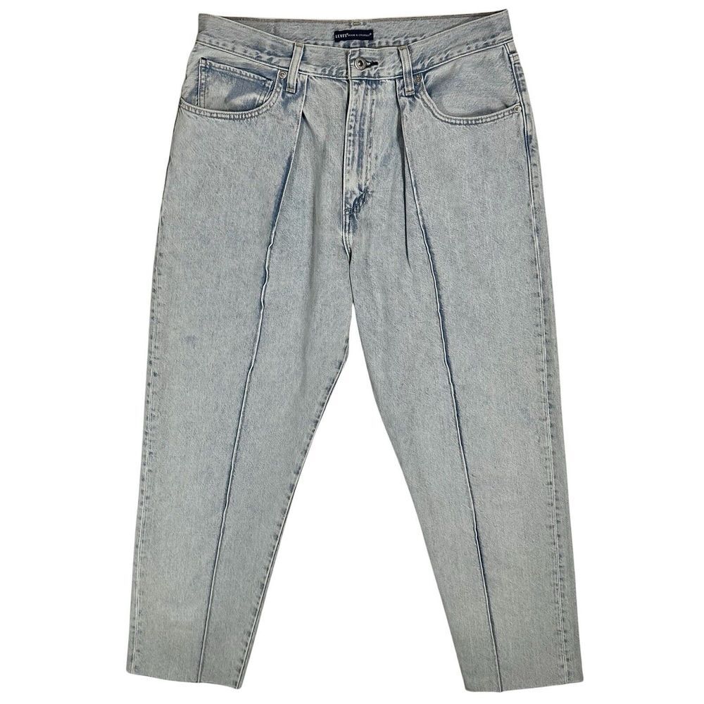 Levi’s Made & Crafted High Waist‎ Column Pleated Jeans 31 Organic Cotton Japan